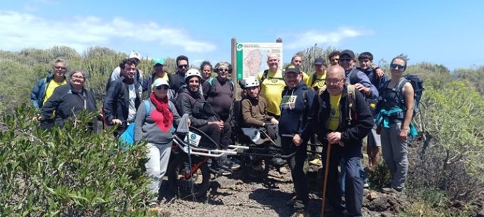 Foto de grupo Malpaís de Güímar